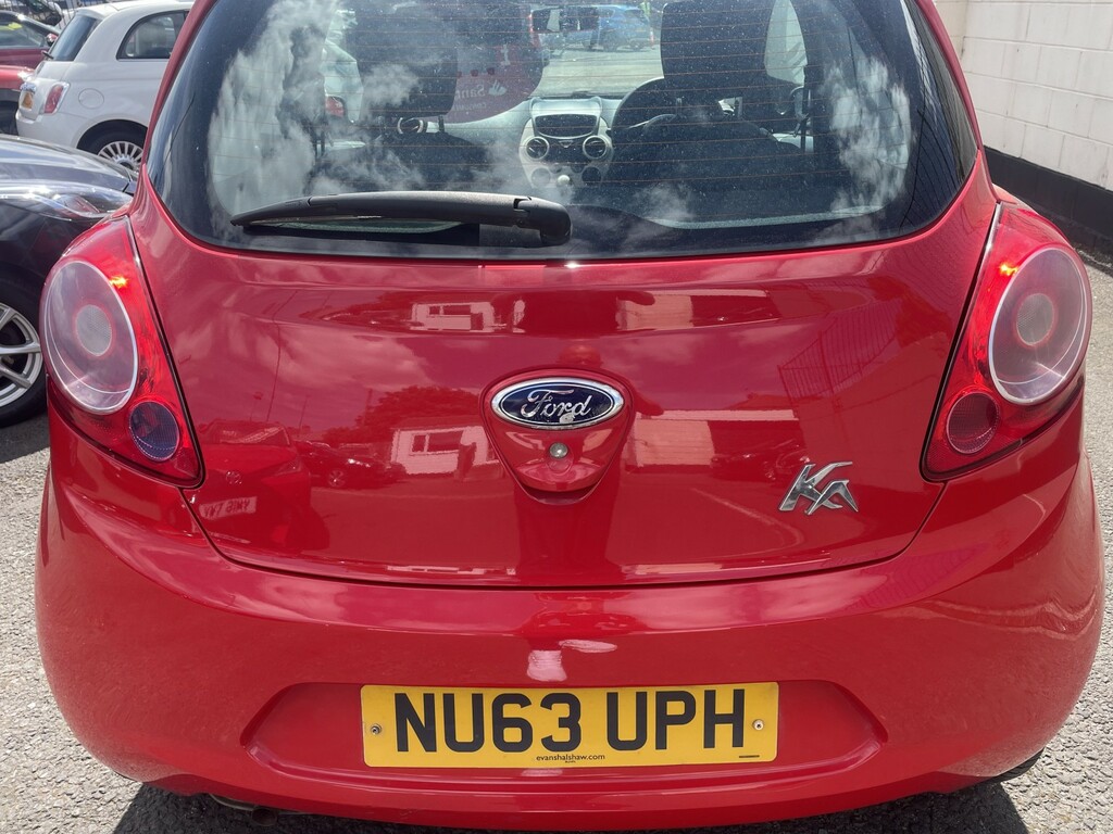 Ford KA Hatchback 1.2 Edge 2013 NU63UPH Red #5