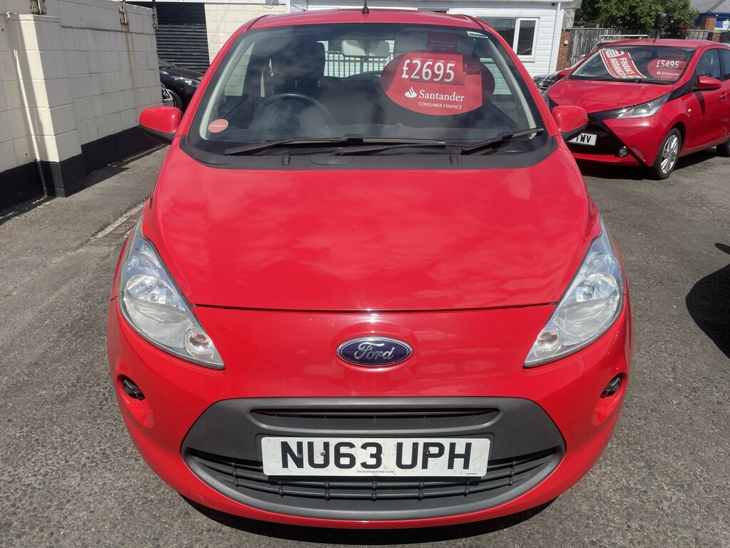 Ford KA Hatchback 1.2 Edge 2013 NU63UPH Red #2