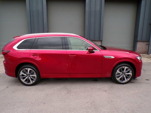 Mazda CX-80 3.3D Takumi Awd 6 Seat Conv Dap Pan DK74GBV Red #3