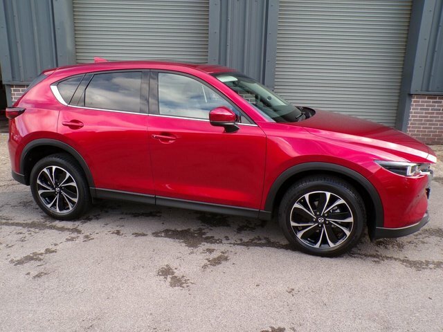 Mazda CX-5 2.0 E-skyactiv G Mhev Exclusive-line Red