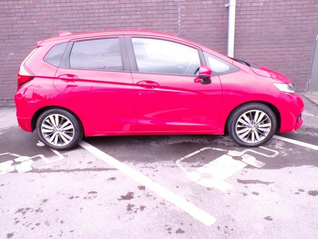 Honda Jazz 1.3 I-vtec Ex Navi Cvt Euro 6 S S DF69PFG Red #3