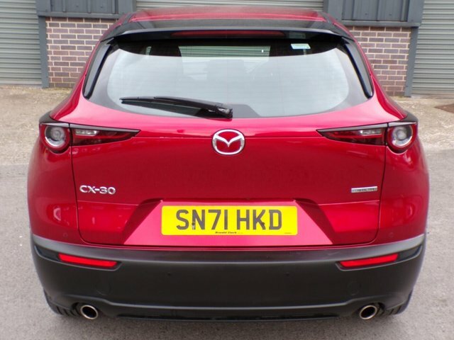Mazda CX-30 2.0 E-skyactiv G Mhev Se-l Lux SN71HKD Red #4