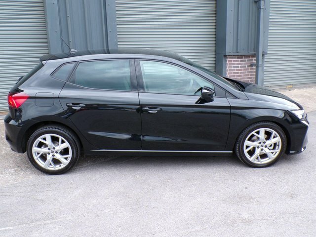 Seat Ibiza 1.0 Tsi Fr First Edition Dsg Euro 6 S S DE75YZZ Black #2