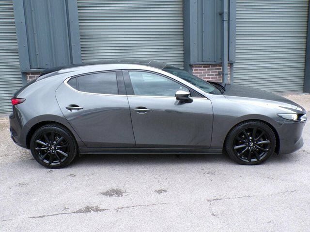 Mazda 3 2.0 E-skyactiv X Mhev 186 Gt Sport Tech Ed NK22GKO Grey #3