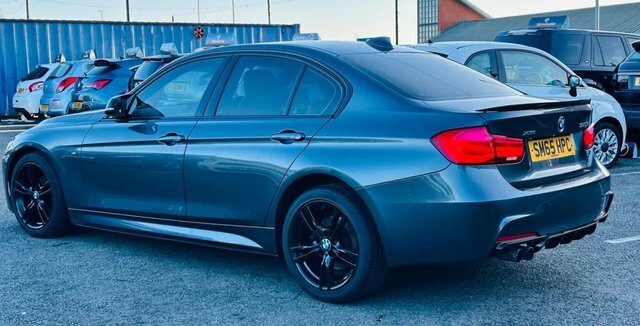 BMW 3 Series 320I M Sport Saloon SM65HPC Grey #4