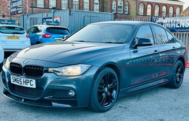 BMW 3 Series 320I M Sport Saloon SM65HPC Grey #3
