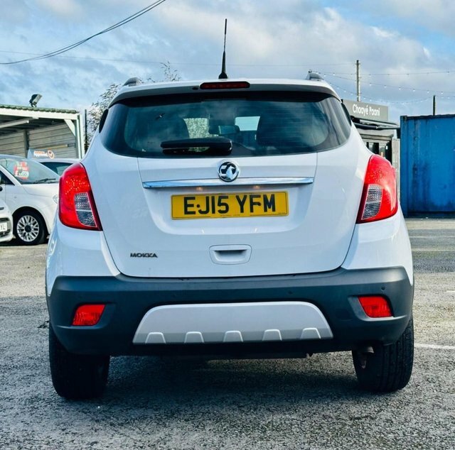 Vauxhall Mokka Exclusiv Suv EJ15YFM White #6