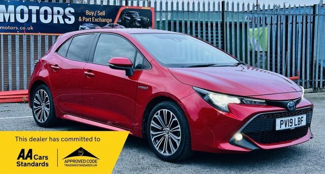 Toyota Corolla Vvt-h Design Hatchback Red