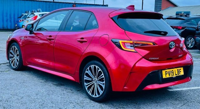 Toyota Corolla Vvt-h Design Hatchback PV19LBF Red #6