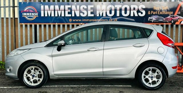 Ford Fiesta Tdci Dpf Zetec Hatchback Silver #4