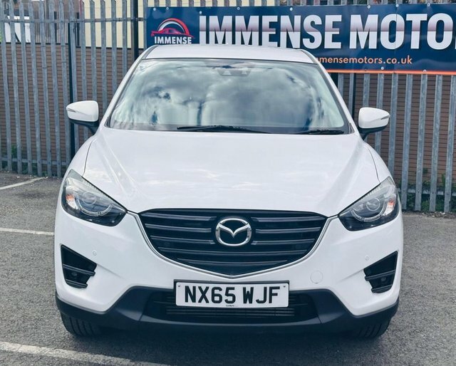 Mazda CX-5 Skyactiv-d Sport Nav Suv NX65WJF White #3