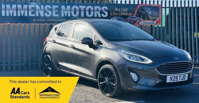 Ford Fiesta Ecoboost Titanium Hatchback Grey