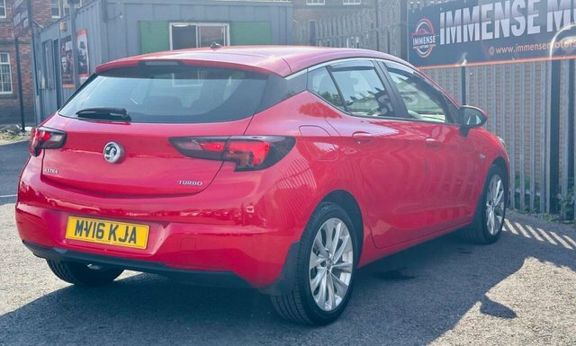 Vauxhall Astra Turbo Energy Hatchback MV16KJA Red #6