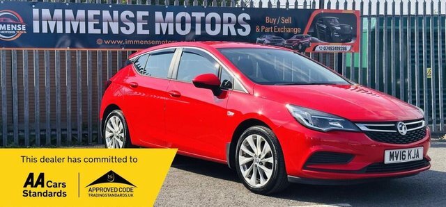 Vauxhall Astra Turbo Energy Hatchback Red