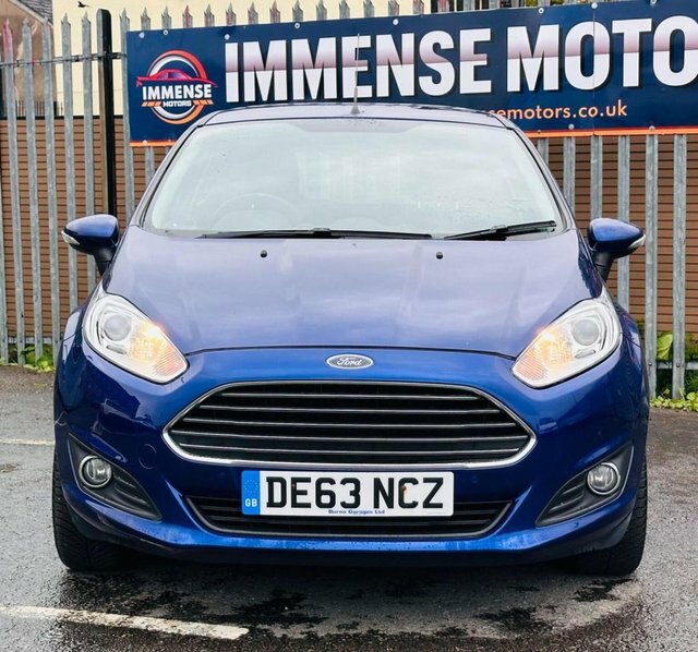 Ford Fiesta Tdci Zetec Hatchback Blue #2