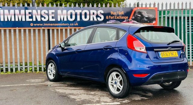 Ford Fiesta Tdci Zetec Hatchback Blue #4