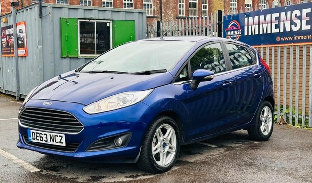 Ford Fiesta Tdci Zetec Hatchback Blue #3
