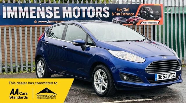 Ford Fiesta Tdci Zetec Hatchback Blue