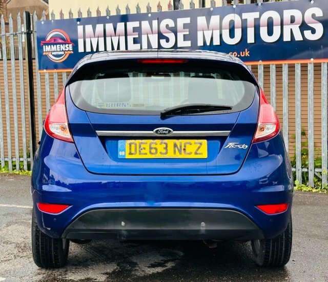 Ford Fiesta Tdci Zetec Hatchback Blue #5