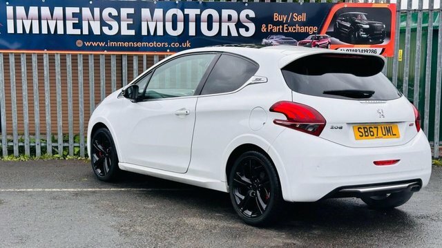 Peugeot 208 Thp Gti Prestige Hatchback White #5