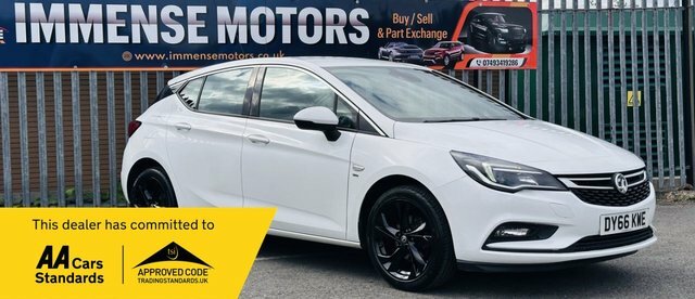 Vauxhall Astra Sri Hatchback White
