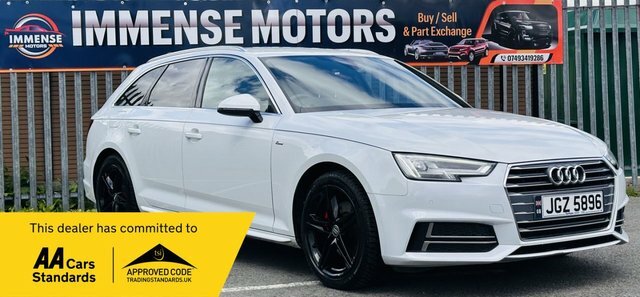 Audi A4 Avant Tdi S Line Estate White
