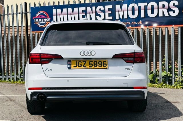 Audi A4 Avant Tdi S Line Estate JGZ5896 White #6