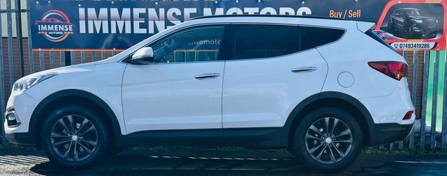 Hyundai Santa Fe Crdi Blue Drive Premium VA17KJF White #5
