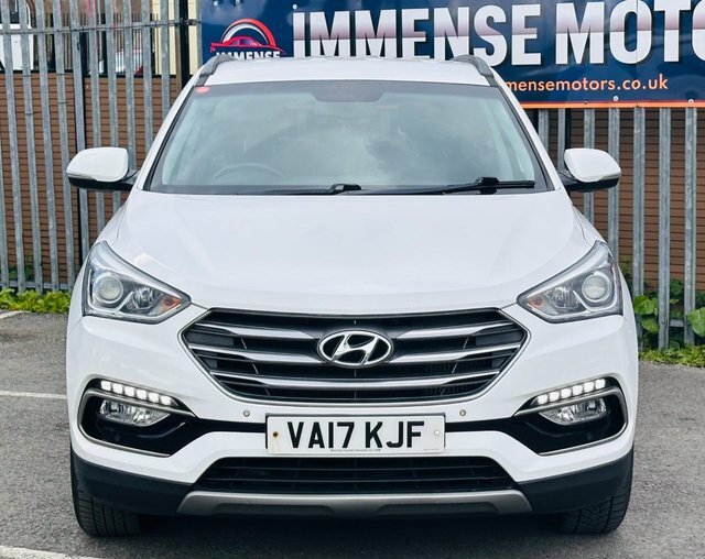 Hyundai Santa Fe Crdi Blue Drive Premium VA17KJF White #3