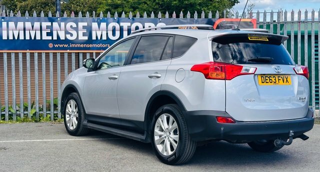 Toyota Rav 4 D-cat Invincible Suv DE63FVX Silver #5