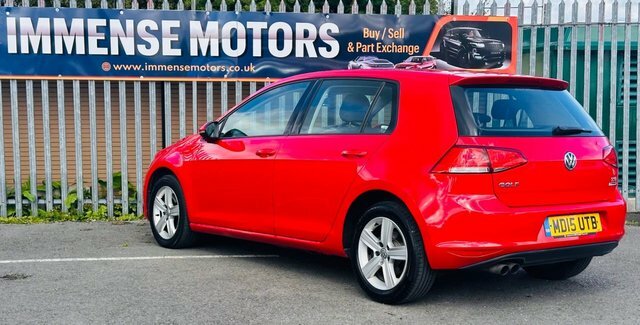 Volkswagen Golf Tsi Bluemotion Tech Match MD15UTB Red #5