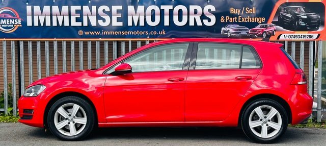 Volkswagen Golf Tsi Bluemotion Tech Match MD15UTB Red #4
