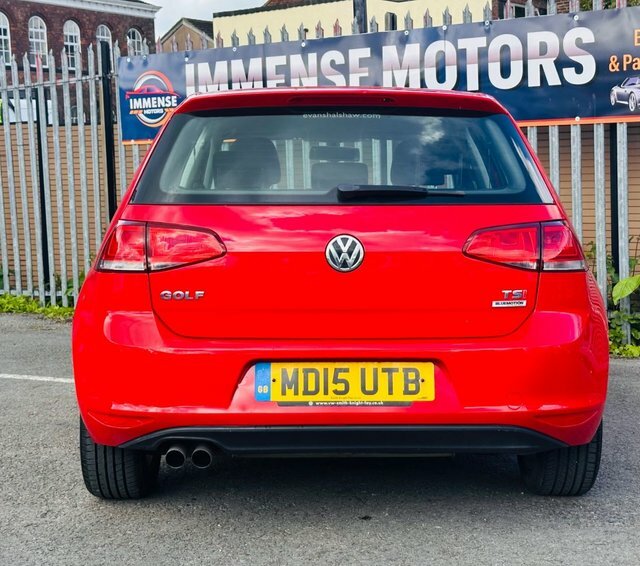 Volkswagen Golf Tsi Bluemotion Tech Match MD15UTB Red #6