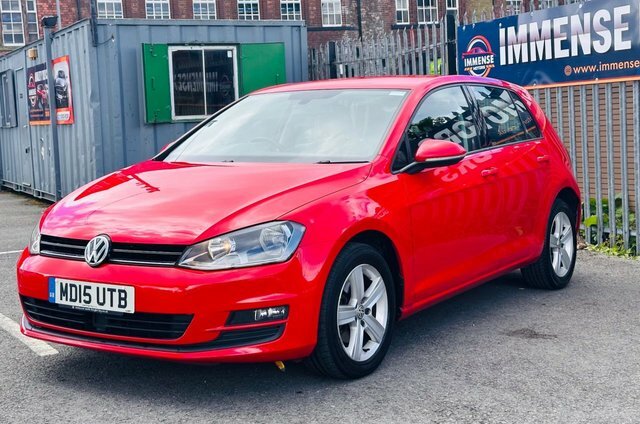 Volkswagen Golf Tsi Bluemotion Tech Match MD15UTB Red #3