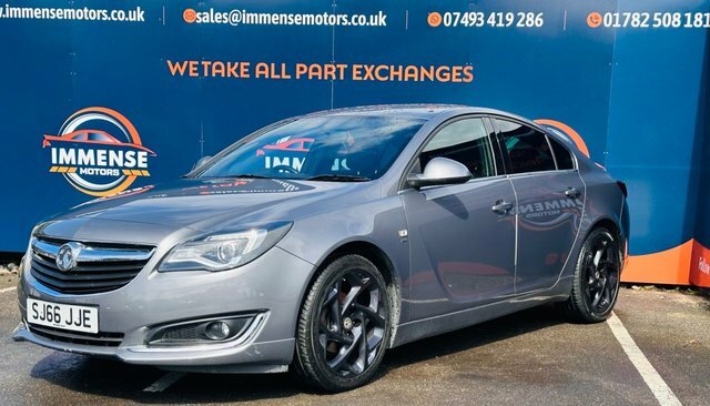 Vauxhall Insignia Cdti Sri VX Line SJ66JJE Grey #3