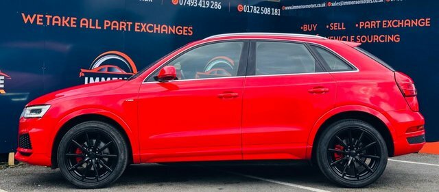 Audi Q3 Tfsi S Line Edition MV66HKE Red #4
