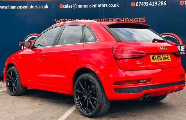 Audi Q3 Tfsi S Line Edition MV66HKE Red #5