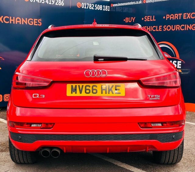Audi Q3 Tfsi S Line Edition MV66HKE Red #6