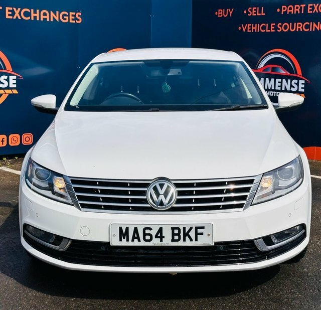 Volkswagen CC Tdi Bluemotion Tech Gt White #2