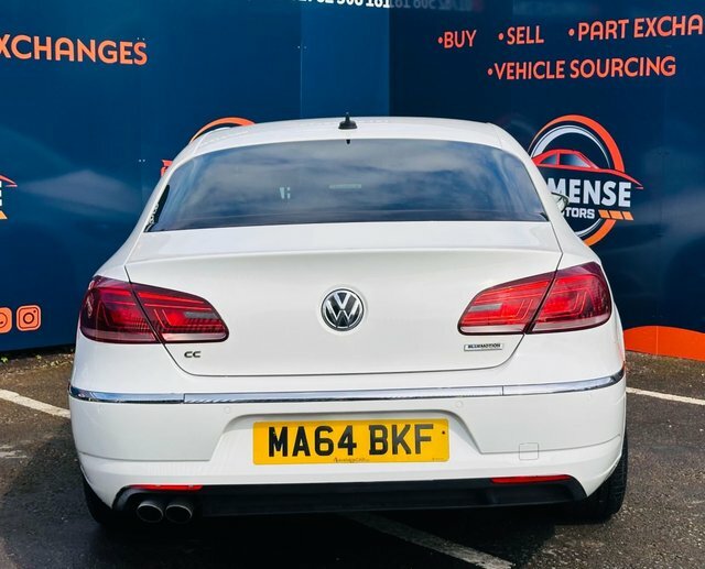 Volkswagen CC Tdi Bluemotion Tech Gt White #6