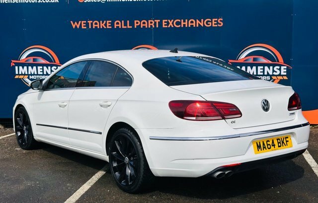 Volkswagen CC Tdi Bluemotion Tech Gt White #5