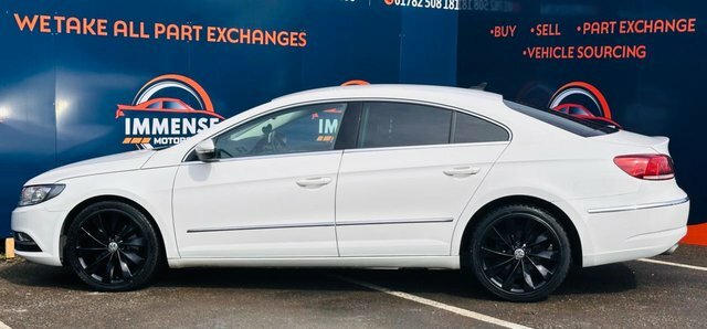Volkswagen CC Tdi Bluemotion Tech Gt White #4