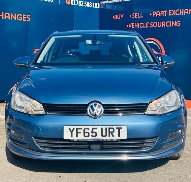 Volkswagen Golf Tdi Bluemotion Tech Match Blue