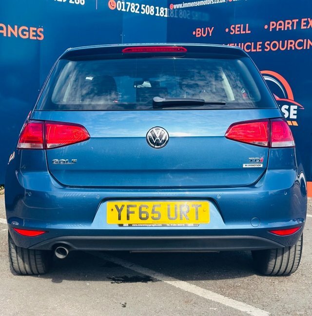 Volkswagen Golf Tdi Bluemotion Tech Match YF65URT Blue #6