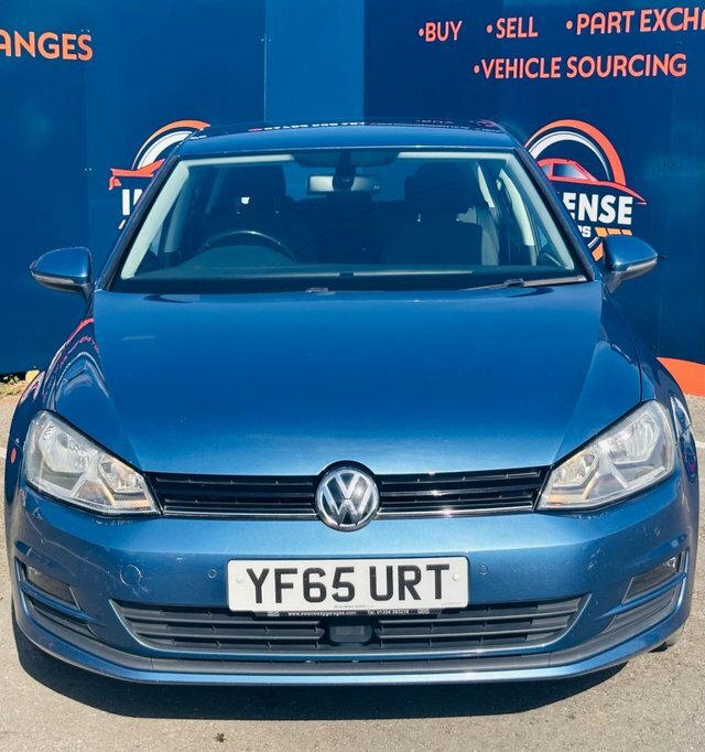 Volkswagen Golf Tdi Bluemotion Tech Match YF65URT Blue #2
