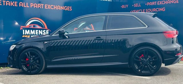 Audi A3 Tdi S Line Hatchback KV67YZW Black #5