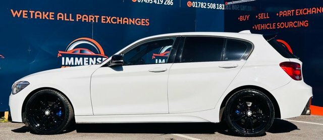 BMW 1 Series 118I M Sport Hatchback YE63AKF White #2