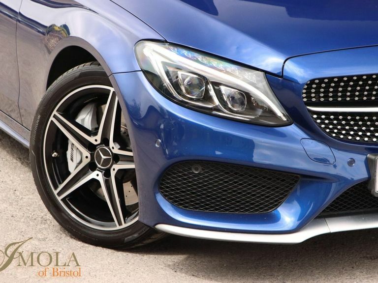 Mercedes-Benz C Class 3.0 C43 V6 Amg Premium Plus G-tronic 4Matic Eur WS17BJJ Blue #6