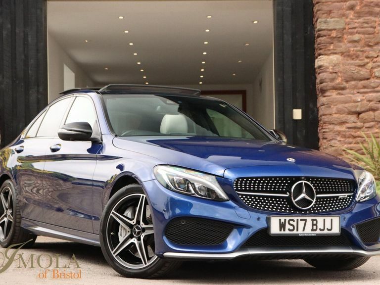 Mercedes-Benz C Class 3.0 C43 V6 Amg Premium Plus G-tronic 4Matic Eur Blue