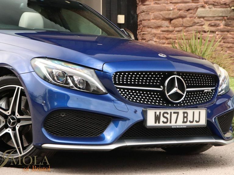 Mercedes-Benz C Class 3.0 C43 V6 Amg Premium Plus G-tronic 4Matic Eur WS17BJJ Blue #5